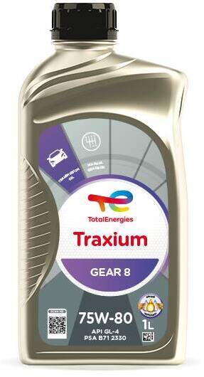 Gearbox oil TRAXIUM GEAR 8 75W80 - 1 Liter