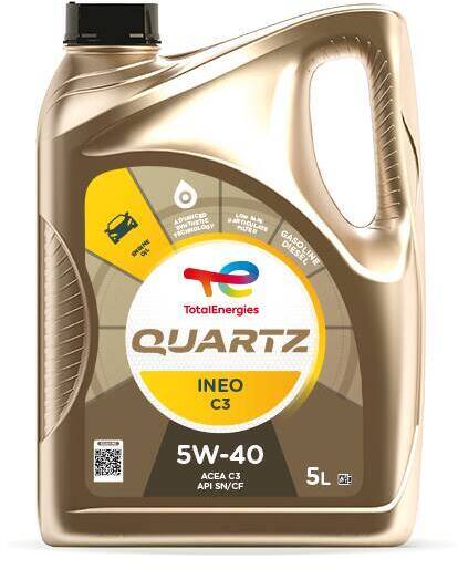 Engine Oil Quartz Ineo C3 5W-40 - 5 Liters