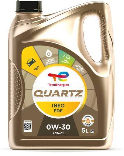 Engine Oil Quartz Ineo FDE 0W-30 - 5 Liters