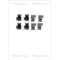 Accessory Kit, disc brake pad TRISCAN - 8105 101627