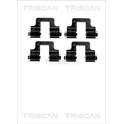 Accessory Kit, disc brake pad TRISCAN - 8105 101629