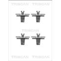 Accessory Kit, disc brake pad TRISCAN - 8105 401452