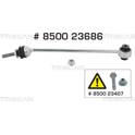 Anti roll bar TRISCAN - 8500 23686