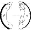Bremsbackensatz TRISCAN - 8100 16005