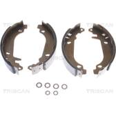 Bromsbackar, sats TRISCAN - 8100 25476