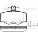 Bromsbelägg bak TRISCAN - 8110 14938
