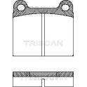 Bromsbelägg fram TRISCAN - 8110 10201