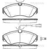 Bromsbelägg fram TRISCAN - 8110 15017
