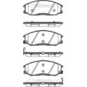 Bromsbelägg fram TRISCAN - 8110 43017