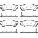 Bromsbelägg fram TRISCAN - 8110 50183