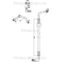 Condotto d. bassa/alta pressione, Climatizzatore TRISCAN - 9010 28006