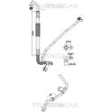 Condotto d. bassa/alta pressione, Climatizzatore TRISCAN - 9010 28029