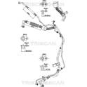 Condotto d. bassa/alta pressione, Climatizzatore TRISCAN - 9010 28068