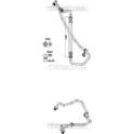 Condotto d. bassa/alta pressione, Climatizzatore TRISCAN - 9010 28073