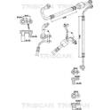 Conduite à haute/basse pression (climatisation) TRISCAN - 9010 24015