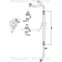 Conduite à haute/basse pression (climatisation) TRISCAN - 9010 25005