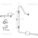 Conduite à haute/basse pression (climatisation) TRISCAN - 9010 28040