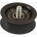 Deflection/Guide Pulley, V-ribbed belt TRISCAN - 8641 652003