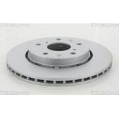 Brake disc set (2) TRISCAN - 8120 69128C
