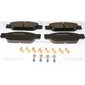 Front brake pad set TRISCAN - 8110 10536