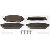Front brake pad set TRISCAN - 8110 10604