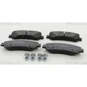 Front brake pad set TRISCAN - 8110 25047