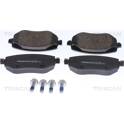 Front brake pad set TRISCAN - 8110 25049