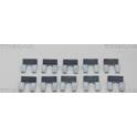 Halter, Bremsschlauch (x10) TRISCAN - 8105 3210