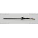 Handbrake cable TRISCAN - 8140 161163