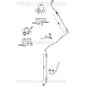 High-/Low Pressure Line, air conditioning TRISCAN - 9010 23023