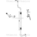 High-/Low Pressure Line, air conditioning TRISCAN - 9010 23024