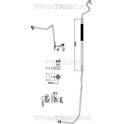 High-/Low Pressure Line, air conditioning TRISCAN - 9010 23028