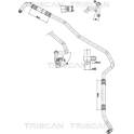 High-/Low Pressure Line, air conditioning TRISCAN - 9010 23029