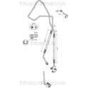 High-/Low Pressure Line, air conditioning TRISCAN - 9010 28082