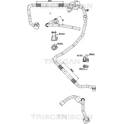 High-/Low Pressure Line, air conditioning TRISCAN - 9010 29069