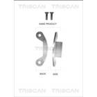 Kit d'accessoires (mâchoires de frein de stationnement) TRISCAN - 8105 272580