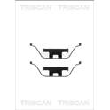 Kit d'accessoires (plaquette de frein) TRISCAN - 8105 101602