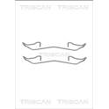 Kit d'accessoires (plaquette de frein) TRISCAN - 8105 161617