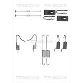 Kit de acessórios, maxilas de travão de estacionamento TRISCAN - 8105 102613