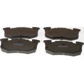 Rear brake pad set TRISCAN - 8110 10943