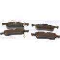 Rear brake pad set TRISCAN - 8110 13080