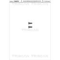 Schraube, Bremsscheibe (x2) TRISCAN - 8105 116008