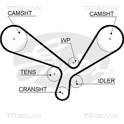 Timing Belt TRISCAN - 8645 5557xs