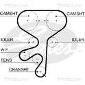 Timing Belt TRISCAN - 8645 5603xs