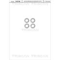 Tornillo, disco de freno (x4) TRISCAN - 8105 116014