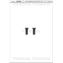 Tornillo, disco de freno (x2) TRISCAN - 8105 116016