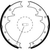 Bremsbackensatz TRW - GS8444