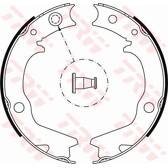 Bremsbackensatz TRW - GS8479