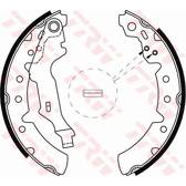 Bremsbackensatz TRW - GS8603