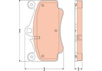 Bremsbeläge vorne